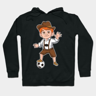 German Soccer Boy Germany Oktoberfest Futbol Hoodie